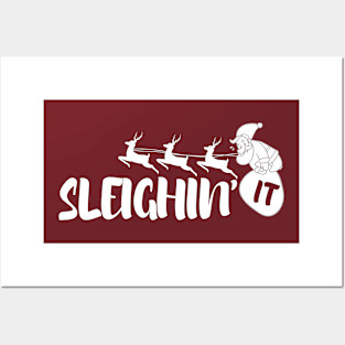 Sleighin’ It Posters and Art